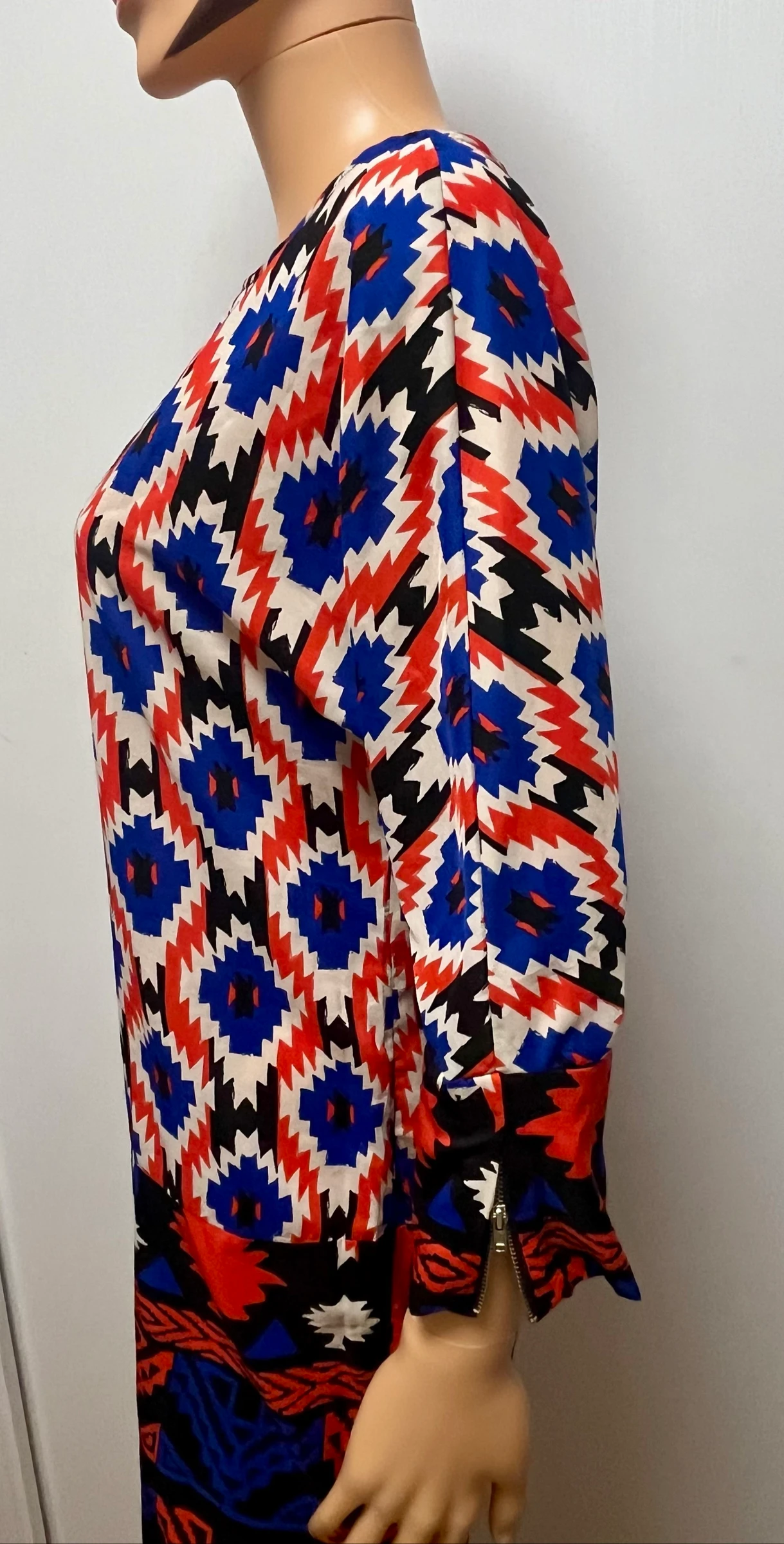 Vestido con motivos gráficos – photo 4
